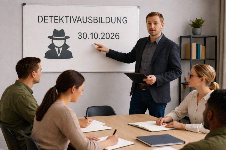 Detektiv-Ausbildung 